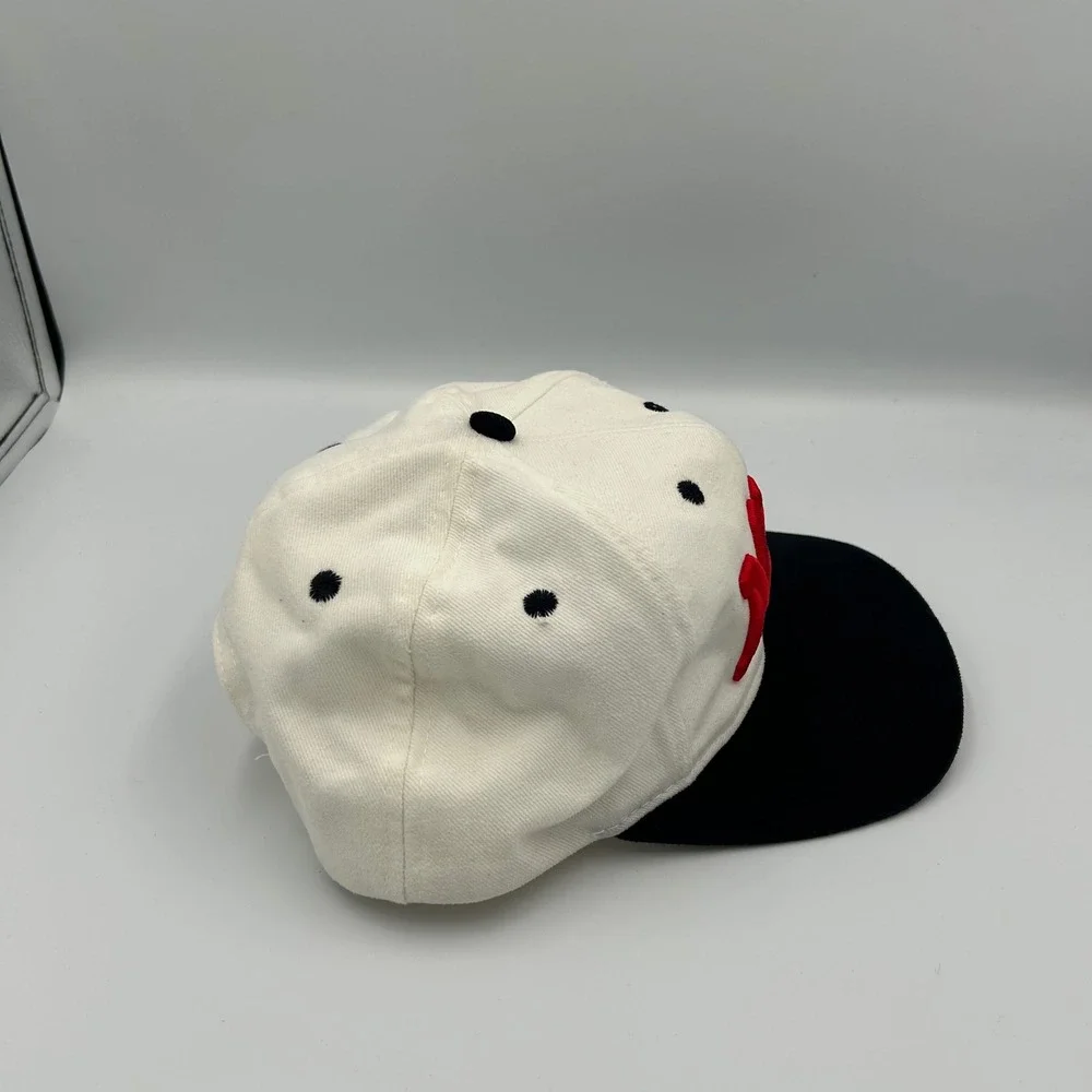 Top of the World Snapback Hat Mens OSFM White Mug Root Beer Embroidered Cap